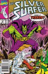 Silver Surfer [Jewelers] #37 (1990) Comic Books Silver Surfer Prices