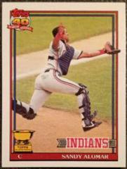 Sandy Alomar #165 Baseball Cards 1991 Topps Prices