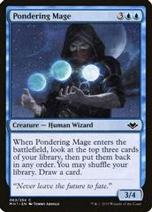 Pondering Mage [Foil] Magic Modern Horizons Prices