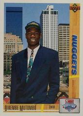 Dikembe Mutombo Basketball Cards 1991 Upper Deck Prices