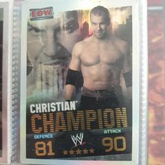 Christian Wrestling Cards 2009 Topps WWE Slam Attax Champions Prices
