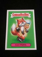 Foxy FIONA #75b 2014 Garbage Pail Kids Prices