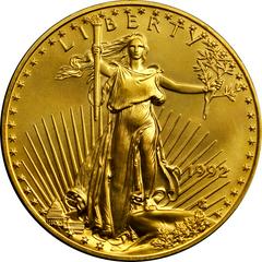 1992 Coins $50 American Gold Eagle Prices