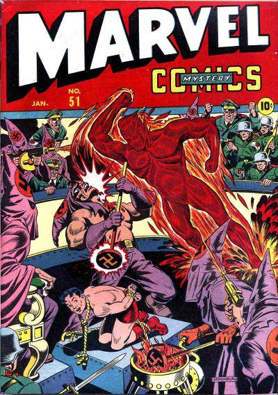 Marvel Mystery Comics #51 (1944) Comic Books Marvel Mystery Comics