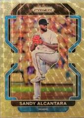 Sandy Alcantara [Gold Prizm] #74 Baseball Cards 2022 Panini Prizm Prices