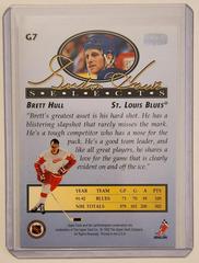 Back Of Card | Brett Hull Hockey Cards 1992 Upper Deck Gordie Howe Selects