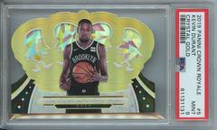 Kevin Durant [Crystal Gold] Basketball Cards 2019 Panini Crown Royale Prices