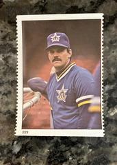 Richie Zisk #223 Baseball Cards 1982 Fleer Stamps Prices