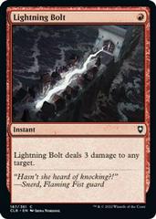Lightning Bolt Magic Commander Legends: Battle for Baldur's Gate Prices