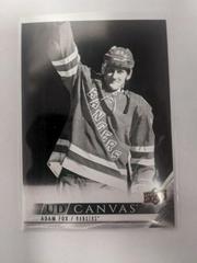Adam Fox [Black & White] #C53 Hockey Cards 2022 Upper Deck UD Canvas Prices