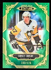 Sidney Crosby [Green] Hockey Cards 2020 Upper Deck Stature Prices