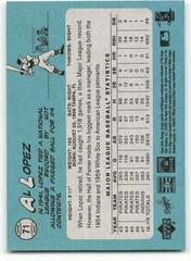 Back | Al Lopez Baseball Cards 2003 Upper Deck Vintage