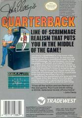 John Elway'S Quarterback - Back | John Elway's Quarterback NES