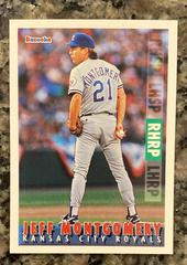 Jeff Montgomery #94 Baseball Cards 1995 Bazooka Prices