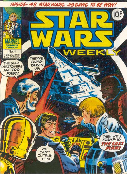 Star Wars Weekly #4 (1978) Comic Books Star Wars Weekly