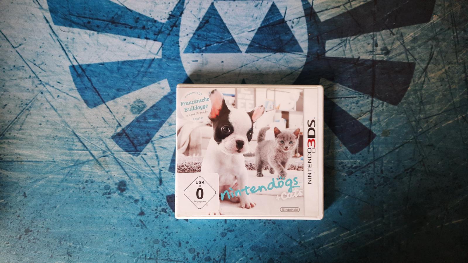 Nintendogs + Cats French Bulldog & New Friends Item, Box, and Manual