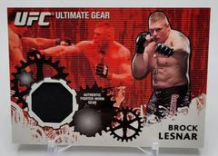 Brock Lesnar Ufc Cards 2010 Topps UFC Ultimate Gear Relic Prices