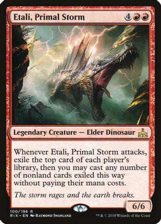 Etali, Primal Storm [Foil] Magic Rivals of Ixalan