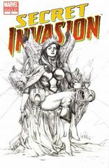 Secret Invasion [3rd Print Sketch Yu] #3 (2008) Comic Books Secret Invasion Prices