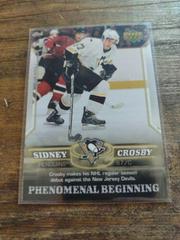 Sidney Crosby #2 Hockey Cards 2005 Upper Deck Phenomenal Beginnings Prices