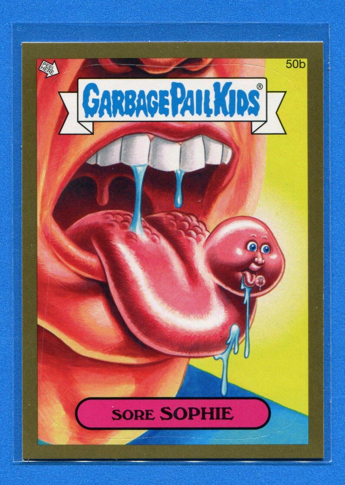 Sore SOPHIE [Gold] #50b 2014 Garbage Pail Kids