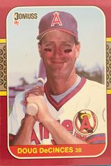 Doug DeCinces #1 Baseball Cards 1987 Donruss Opening Day Prices