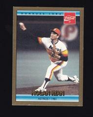 1981 A Gusher in [Houston] Baseball Cards 1992 Coca Cola Nolan Ryan Prices