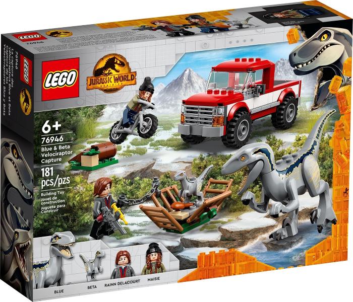 Blue & Beta Velociraptor Capture #76946 LEGO Jurassic World