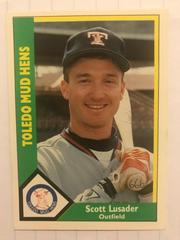 Scott Lusader #19 Baseball Cards 1990 CMC Toledo Mud Hens Prices