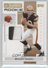 Brady Quinn [Gold] #104 Football Cards 2007 Playoffs NFL Prices