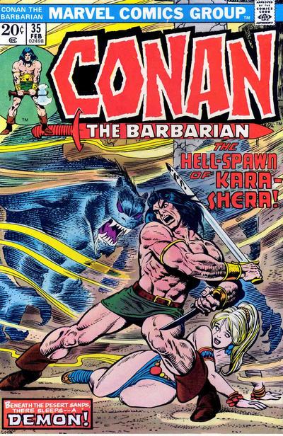 Conan the Barbarian #35 (1974) Comic Books Conan the Barbarian