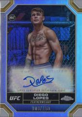 Diego Lopes [Refractor] #CRA-DLO Ufc Cards 2024 Topps Chrome UFC Rookie Autograph Prices