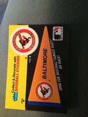 Baltimore Orioles Baseball Cards 1989 Fleer Baseball Stickers Prices
