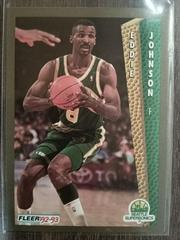 Eddie Johnson #211 Basketball Cards 1992 Fleer Prices