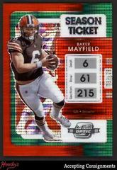 Baker Mayfield [Green Pulsar] Football Cards 2021 Panini Contenders Optic Prices
