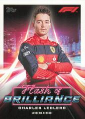 Charles Leclerc [] #FOB-CL Racing Cards 2022 Topps Formula 1 Flash of Brilliance Prices