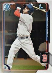 Carlos Asuaje Baseball Cards 2015 Bowman Chrome Prospects Prices