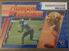 Josh Allen [True Blue] Football Cards 2021 Panini Rookies and Stars Action Packed Prices