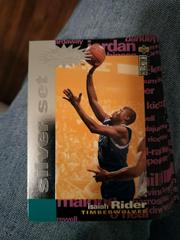 Isaiah rider Basketball Cards 1995 Collector's Choice Crash the Game Scoring Prices