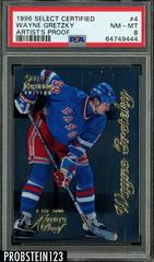 Wayne Gretzky [Artist's Proof] Hockey Cards 1996 Select Certified Prices