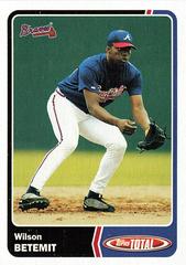 Wilson Betemit #131 Baseball Cards 2003 Topps Total Prices