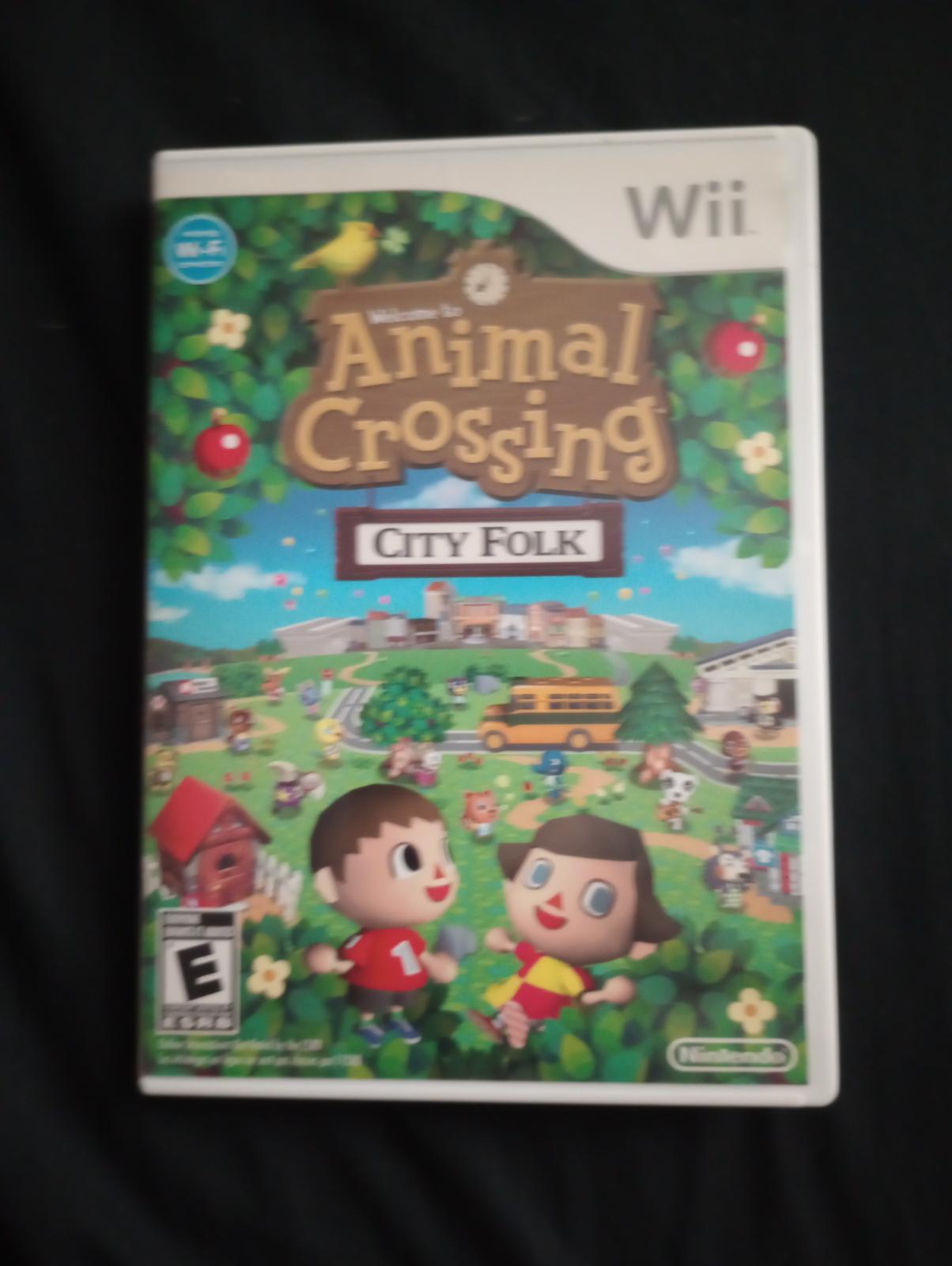 Animal Crossing City Folk | Item, Box, and Manual | Wii