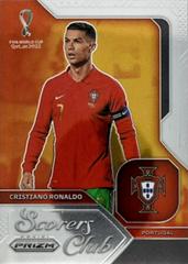 Cristiano Ronaldo [Silver] Soccer Cards 2022 Panini Prizm World Cup Scorers Club Prices