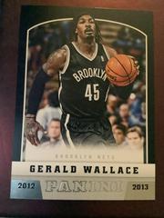 Gerald Wallace #63 Basketball Cards 2012 Panini Prices