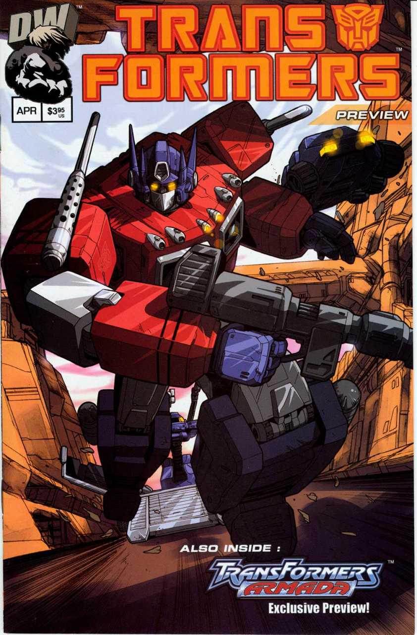 Transformers: Generation 1 Preview (2002) Comic Books Transformers: Generation 1