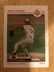 Ron Stephens #647 Baseball Cards 1991 Impel Line Drive Prices