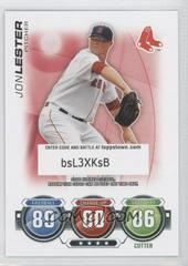 Jon Lester #NNO Baseball Cards 2010 Topps Attax Prices