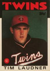 Tim Laudner #184 Baseball Cards 1986 Topps Prices