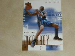 Tracy McGrady [Copper] #43 Basketball Cards 2001 Upper Deck Flight Team Prices