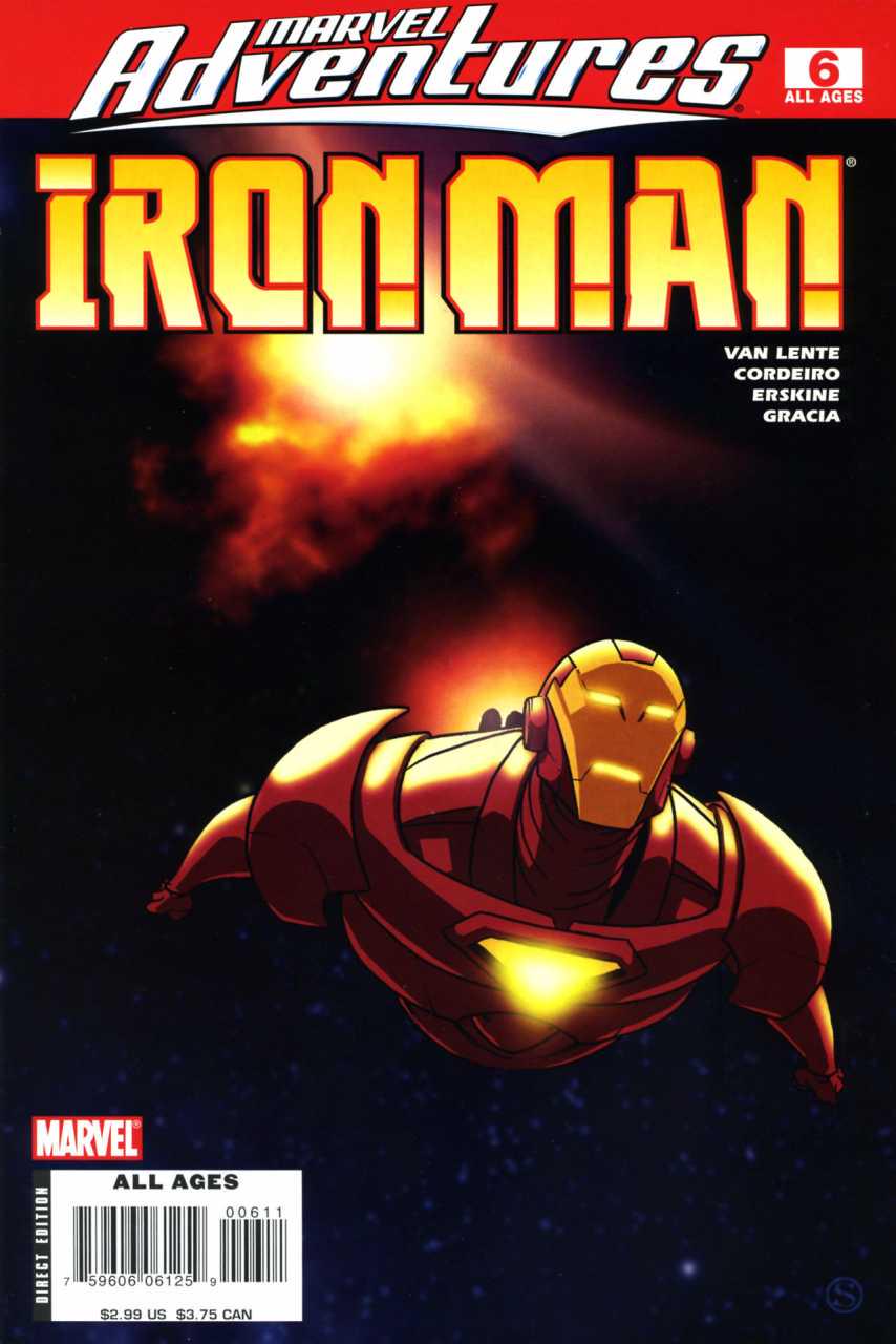 Marvel Adventures: Iron Man #6 (2007) Comic Books Marvel Adventures: Iron Man